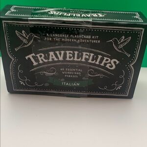 Travelflips Language Flashcard Kit - Green